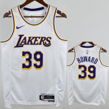 22-23 LAKERS HOWARD #39 White Top Quality Hot Pressing NBA Jersey(圆领)