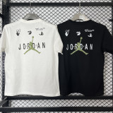 T244 Jordan White High Quality Casual T-Shirt