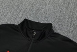25-26 PSG Jordan Black Jacket Tracksuit