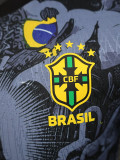 24-25 Brazil Black Special Edition Player Version Soccer Jersey