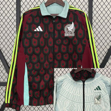24-25 Mexico Red & Green Double Sided Windbreaker (双面风衣)
