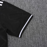 25-26 Man Utd Black Polo Short Sleeve