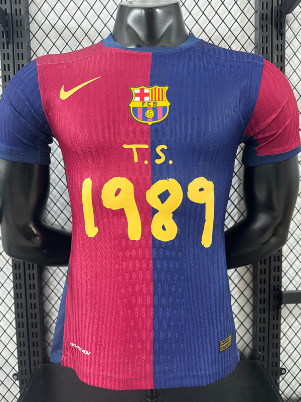 24-25 BAR Home Special Edition Player Version Soccer Jersey (1989)