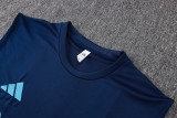 25-26 ARS Royal blue Tank top and shorts suit #D2570