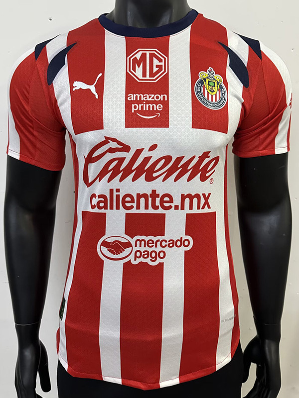 25-26 Chivas Home Player Version Soccer Jersey