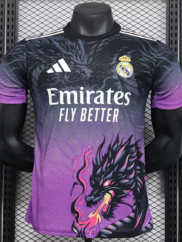 24-25 RMA Purple Black Special Edition Player Version Training Shirts