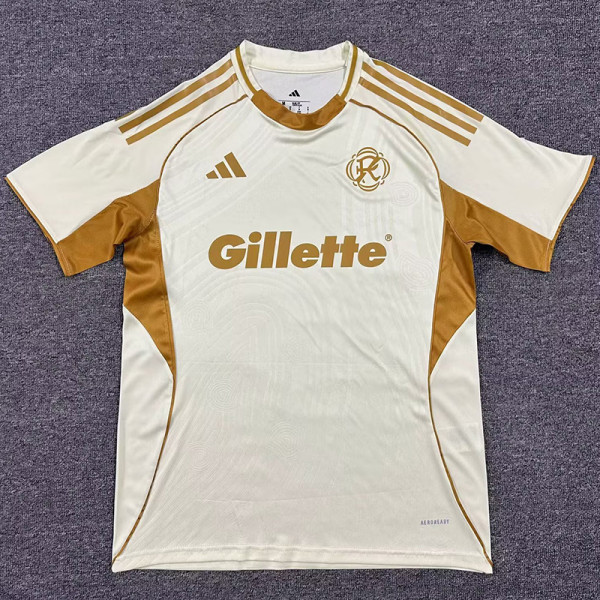 25-26 New England Revolution Beige Training shirts