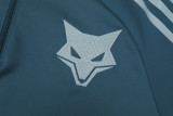 25-26 Cruzeiro Dark green Kids Half Pull Tracksuit (童装)(半拉链)