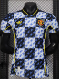 25-26 Man Utd Blue Black Special Edition Player Version Training shirts