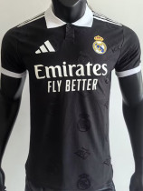 25-26 RMA Black Special Edition Player Version Training Shirts (翻领)