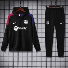 24-25 BAR Black Hoodie Tracksuit (卫衣套装)