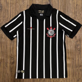2012 Corinthians Black Special Edition Retro Soccer Jersey