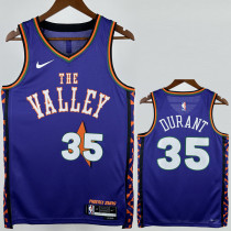 24-25 SUNS DURANT #35 Purple City Edition Top Quality Hot Pressing NBA Jersey