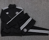 25-26 Germany Black Jacket Tracksuit #A2555
