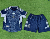 25-26 Algeria Royal blue Special Edition Kids Player Version Soccer Jersey (球员童装)