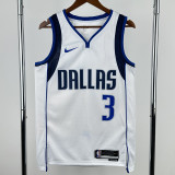 22-23 Dallas Mavericks DAVIS #3 White Top Quality Hot Pressing NBA Jersey