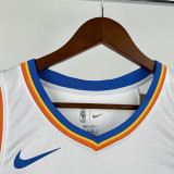 22-23 OKC Thunder WILLIAMS #8 White Top Quality Hot Pressing NBA Jersey
