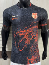 25-26 BAR Black Red Special Edition Player Version Training Shirts