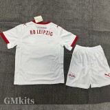 25-26 RB Leipzig Home Kids Soccer Jersey