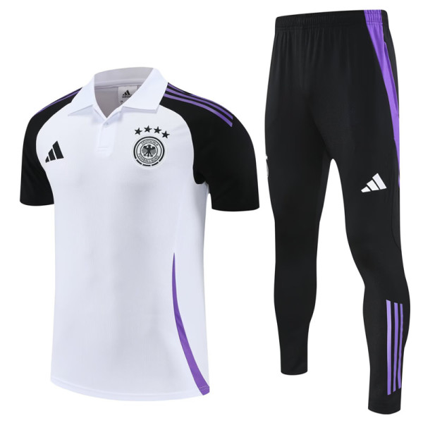 25-26 Germany White Polo Tracksuit