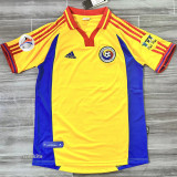 2000 Romania Home Retro Soccer Jersey