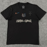 25-26 BAR Black High Quality Casual T-Shirt #圆领黑标