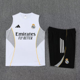25-26 RMA White Tank top and shorts suit