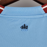 22-23 Man City Home Fans Soccer Jersey