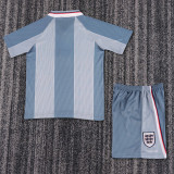 1996 England Away Kids Retro Soccer Jersey