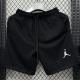 M17 Jordan Black Pure Cotton Fabric Casual Short Pants
