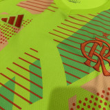 25-26 Flamengo Yellow Goalkeeper Soccer Jersey