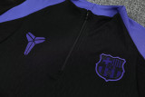 25-26 BAR Black Half Pull Tracksuit (半拉链)