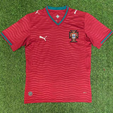 26-27 Portugal Red Fans Soccer Jersey