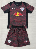 25-26 RB Leipzig Third Kids Soccer Jersey
