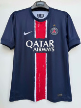 24-25 PSG Home（Have One Stars) Fans Soccer Jersey (前星)