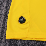 2011-2012 RMA Yellow GoalKeeper Kids Retro Soccer Jersey