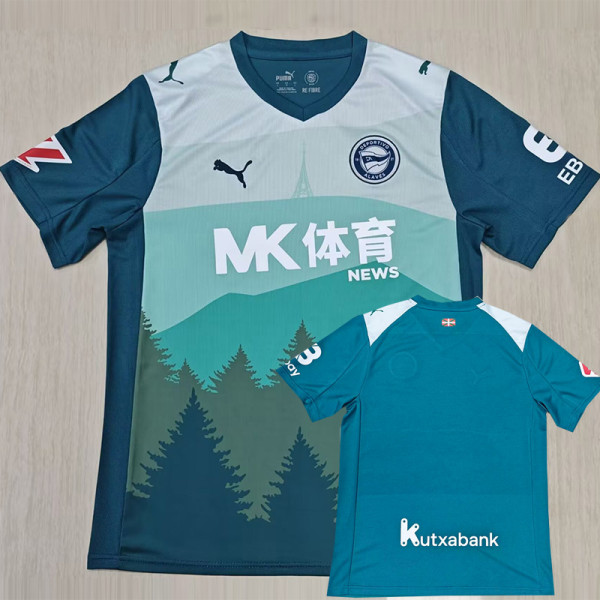 25-26 Alaves Third Fans Soccer Jersey