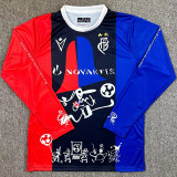 25-26 Basel FC Blue Red Special Edition Long Sleeve Soccer Jersey (长袖)
