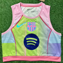 25-26 BAR Pink Yellow Women Yoga Vest (女)