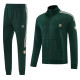 2026 AD Dark green Jacket Tracksuit #AJ24