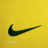 2014 Brazil Home Retro Soccer Jersey