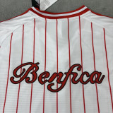 25-26 Benfica White Casual Edition Baseball Jersey