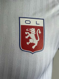 24-25 Lyon 75th Anniversary White Player Version Training shirts