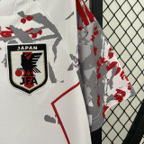 23-24 Japan White Grey Special Edition Fans Soccer Jersey (梅花)