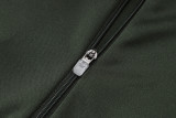25-26 Bayern Army green Half Pull Tracksuit #B2535(半拉链)