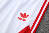 25-26 Bayern White Training Short Suit