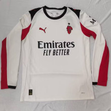 25-26 ACM Away Long Sleeve Soccer Jersey (长袖)