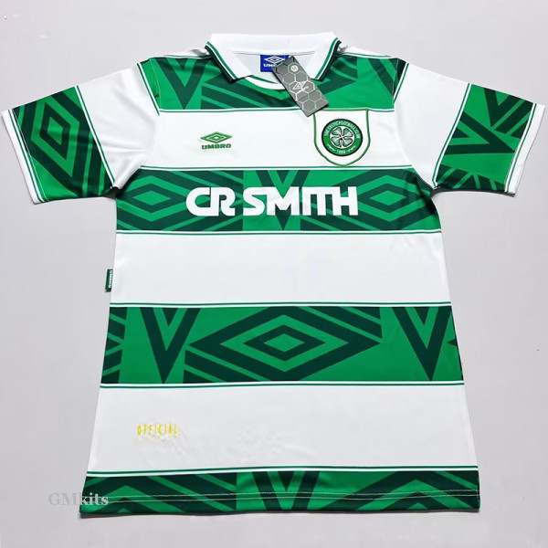 1993-1995 Celtic Home Retro Soccer Jersey