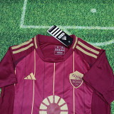 24-25 Roma Home Kids Soccer Jersey