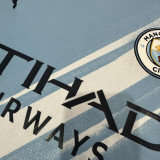 25-26 Man City Home 1:1 Fans Soccer Jersey